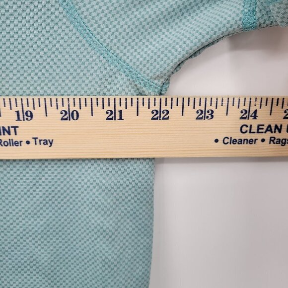 Canada Weather Men Green Knit Short Sleeve Collar Neck Polo Shirt Top Size Large - Picture 7 of 9